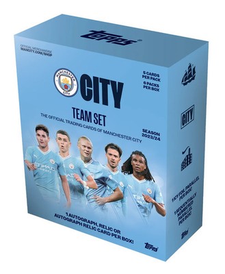 Topps Manchester City Official Team Set 2023-24 - Pick your Card