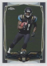 2014 Topps Chrome Marqise Lee (Leaning Towards Right Side of Card) Rookie RC 0a3. rookie card picture
