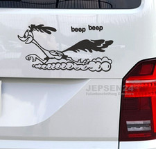 Roadrunner Aufkleber 30x15cm CW016 Road Runner Auto Womo Wohnwagen LKW PKW Bus