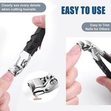 Professional Stainless Heavy Duty Extra Large Toe Nail Clippers For Thick Nails