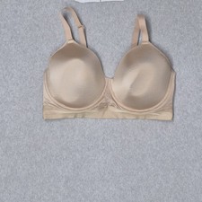 Bali Women Bra 38DD Beige Lightly Lined T Shirt Underwired Strap Adjustable