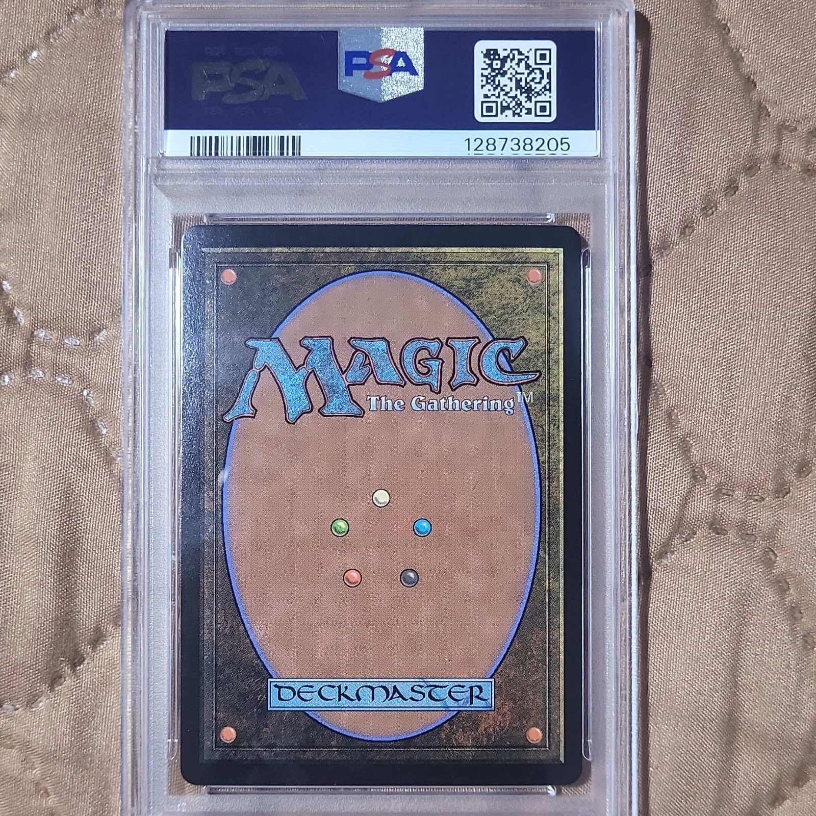 MTG Final Fantasy Nibelheim Aflame #0339 Borderless Foil EN PSA 10 view 2