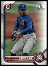 2022 Bowman Draft #BD-77 Nazier Mule