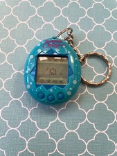 Tamagotchi Ocean Blue Bubbles English Edition 1996 Vintage - Tested Working