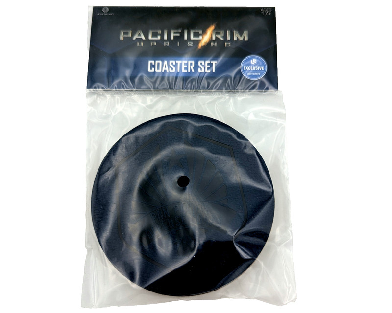 Loot Crate Exclusive Pacific Rim: Uprising | Set Of Four Drink Coasters - 2018
