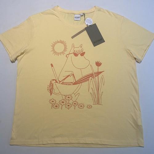 Moomin by Martinex T-Shirt Women XL Finnish Hippo Cartoon Trolls Top - Picture 4 of 13