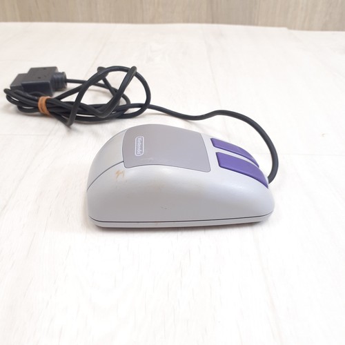 Nintendo Super Famicom SFC SNES Mouse Controller SNS-016 with 2 Japanese games - Picture 5 of 8