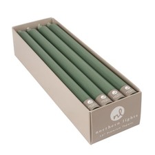 Northern Lights Candles - 12" 12pk Tapers - Eucalyptus - 72772