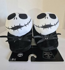 Disneys Tim Burtons Jack The Nightmare before Christmas Plush Slippers
