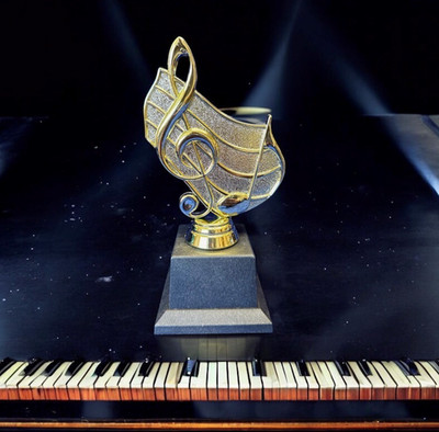Musiknote Trophäe Auszeichnung musikalische Leistung KOSTENLOSE Gravur & Verpackung