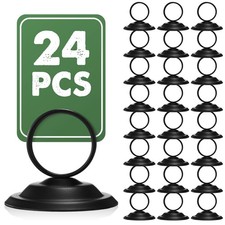 24 Pcs Table Number Holders-Metal Place Card Holders Table Number Stands Tabl...
