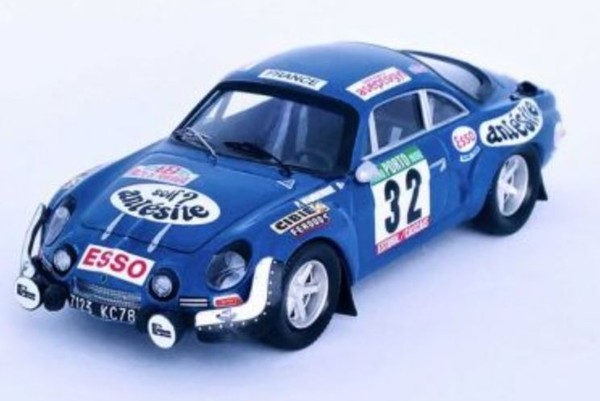 Trofeu - RENAULT-LPINE A110 #32 Rallye Portugal 1975 P.Wambergue / I.Breton -...-image