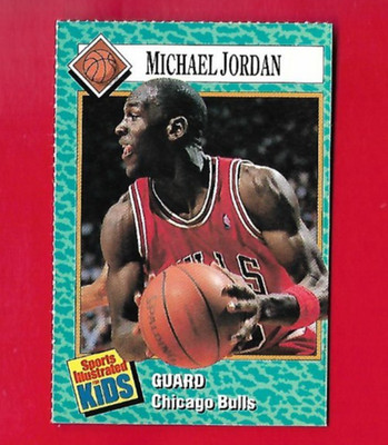 1989 Sports Illustrated MICHAEL JORDAN, SI Kids Chicago Bulls RC
