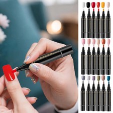 Nail Pen 6Piece Nail Varnish Pens Quick-Dry Graffiti Painting Brush for Manicure