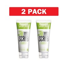 2 Pack Avon Clearskin Pore  Shine Control Smooth Exfoliating Scrub, 75ml/2.5Oz