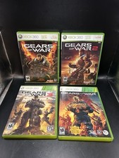 Gears of War 1 2 3 Trilogy, & Judgment Bundle (Xbox 360) Lot of 4 - Tested CIB
