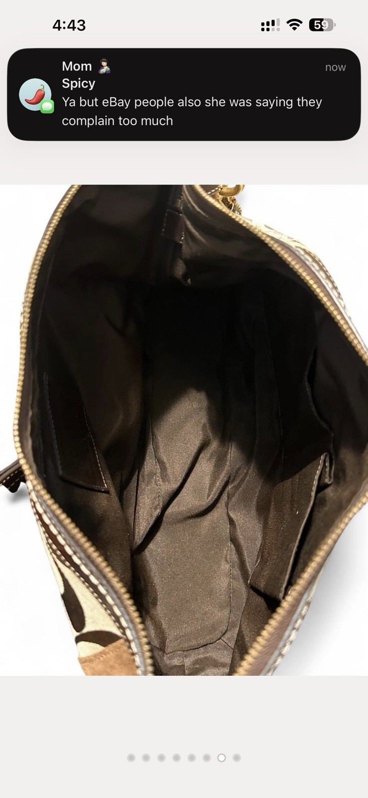 RARE Limited Edition Large COACH Patchwork Should… - image 13