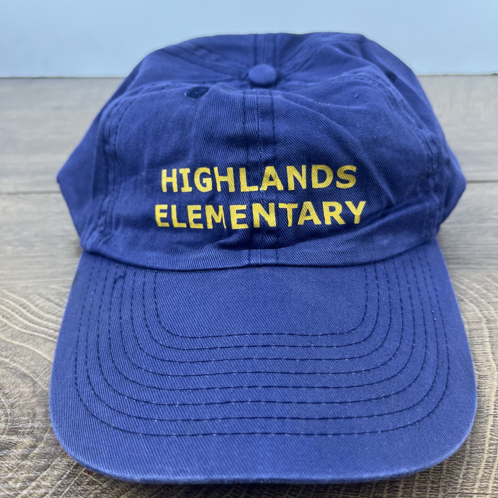 Highlands Elementary Snapback Hat Blue Adjustable… - image 5