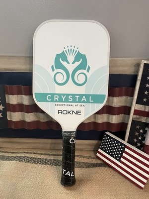 ROKNE Pickleball Paddle Crystal Exceptional At Sea Pickle Ball New No Tags