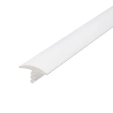 Outwater White 5/8" Tee Moulding T Molding For Commercial, Large Projects
