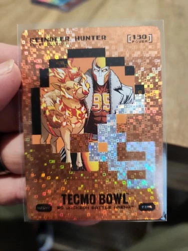 Tecmo Bowl Bo Jackson Reindeer Hunter HI147 Battle Arena Holo