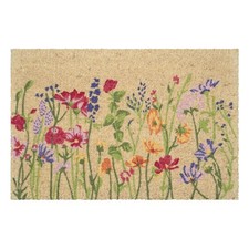 Calloway Mills Blooming Garden Coir Doormat 18x30 - Durable, Weather Tolerant