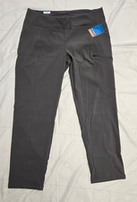 Columbia Omni-Shade women XXL 2TG Active Fit Straight Leg Pants Gray NWT