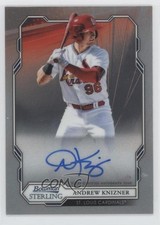 2019 Bowman Sterling Prospect Auto Andrew Knizner #BSPA-AK Auto 0xs1