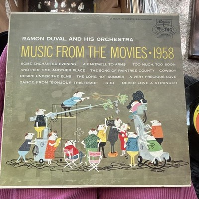 Ramon Duval & His Orchestra Music From the Movies 12'' Vinyl LP Wing MGW-12136