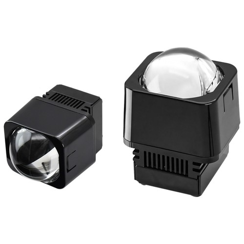 2pcs 1.5inch Mini LED Projector Lens Car Headlights Motorcycle Driving Light LVE - Picture 6 of 14