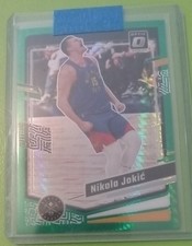 2023-24 Panini Donruss Optic Nikola Jokic #19 Green Denver Nuggets Basketball 🏀