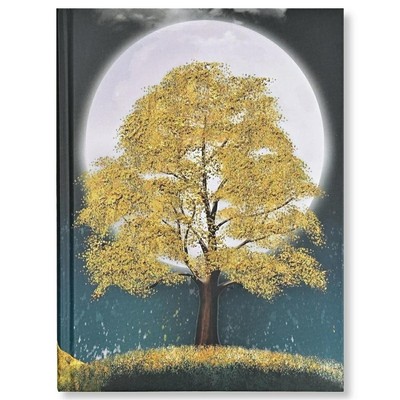 Vergoldetes genähtes Notizbuch Tree von night Peter Pauper Press