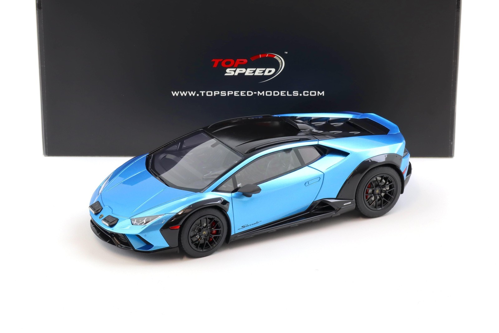1:18 Top Speed Lamborghini Huracan Sterrato Blue Aegir Metallic TS0609