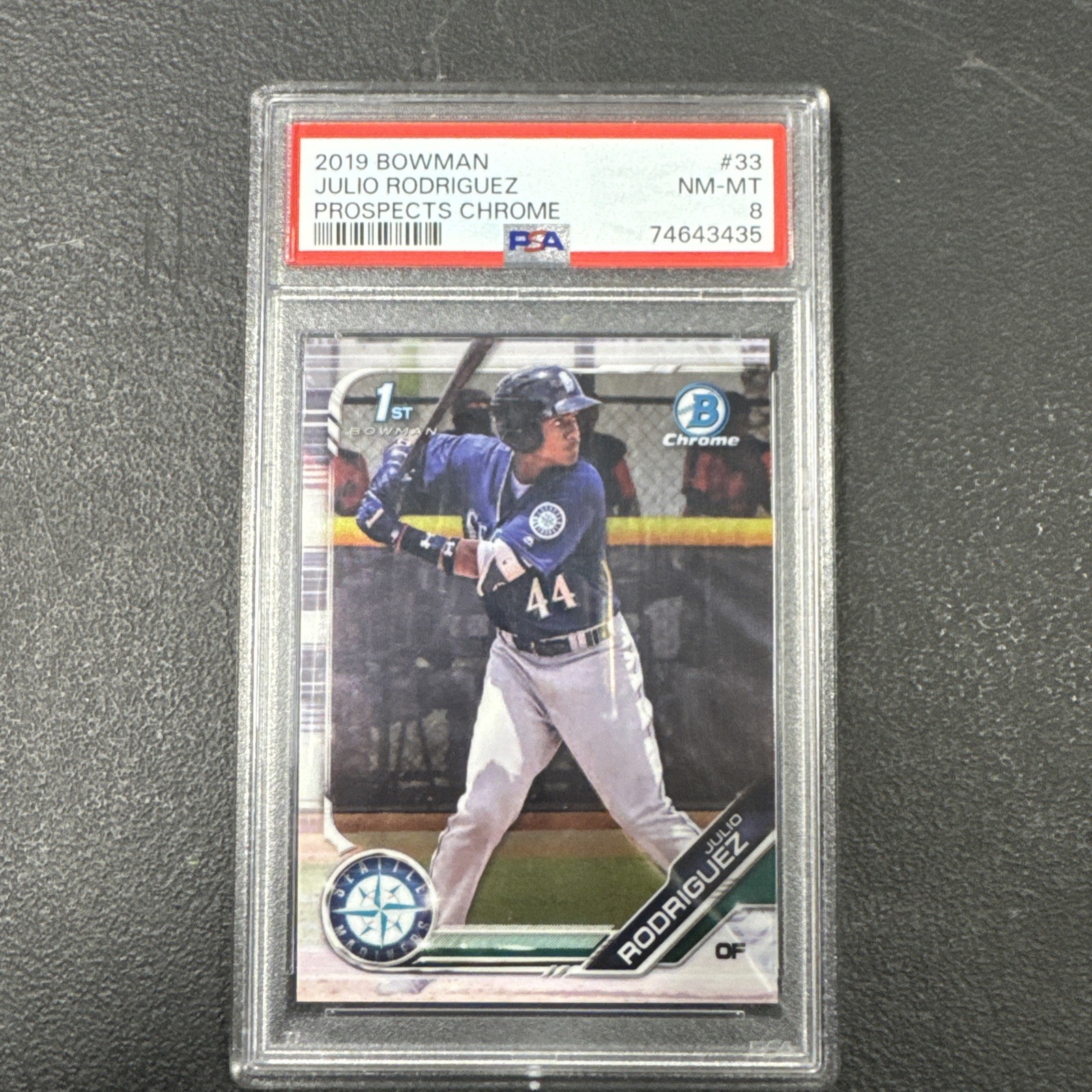 2019 Bowman - Chrome Prospects Julio Rodriguez #BCP-33 (RC)