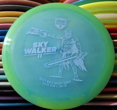 Discmania Horizon Color Glow C-Line FD1 173 Blue Spooky Skywalker 2 Casey Inked