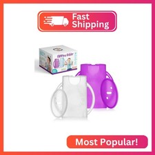 Flipping Holder Squeeze Proof Food Pouch Holder for Toddlers, Babies, Kids, Mess