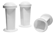 3PK Coplin Jars - Staining - Hold 5-10 Slides Each - Polypropylene