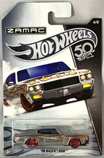 Hot Wheels 1970 Buick GSX 2018 50th Anniversary ZAMAC PR5s
