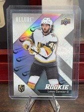 2024-25 UD Allure #115 Lukas Cormier Flying Puck Rookie RC SP Vegas Knights