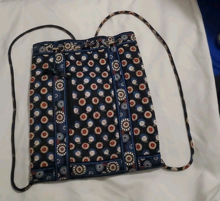 Vera Bradley Night Owl Quilted Drawstring Backpack NWT Travel Bag Vera Bradley | Bags | Vera Bradley Night Owl Drawstring  main image 2