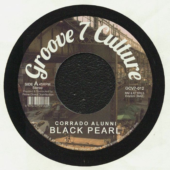ALUNNI, Corrado - Black Pearl - Vinyl (7"")