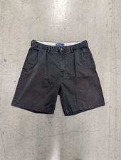 Vintage Polo Golf Ralph Lauren Classic Golf Shorts Black Pleated Cotton
