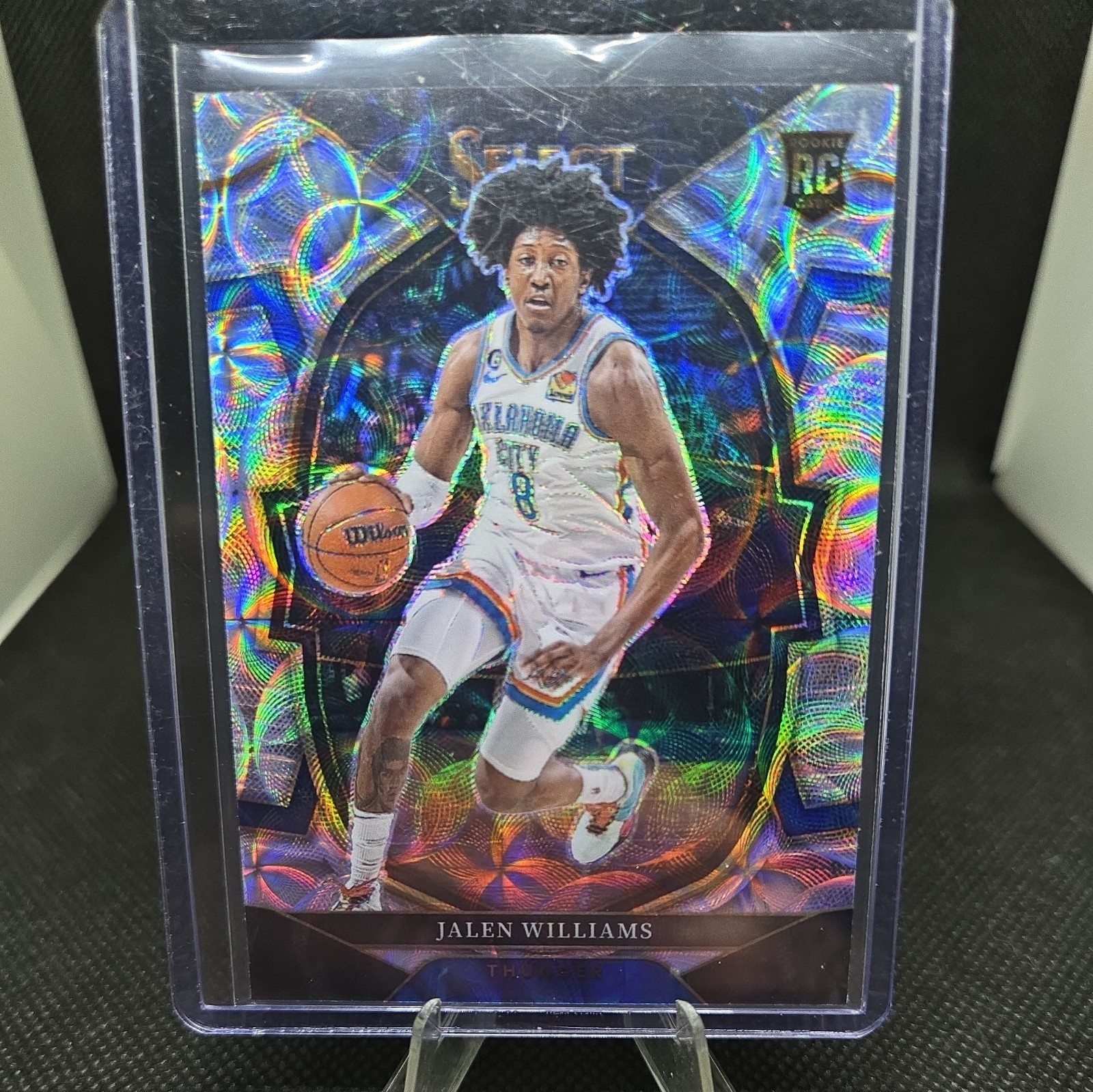 Jalen Williams 2022-23 Panini Select Rookie Silver Scope Prizm #90 RC Basketball