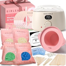 Premium Digital Waxing Kit for Women and Men, Wax Warmer Hair Removal at Home...