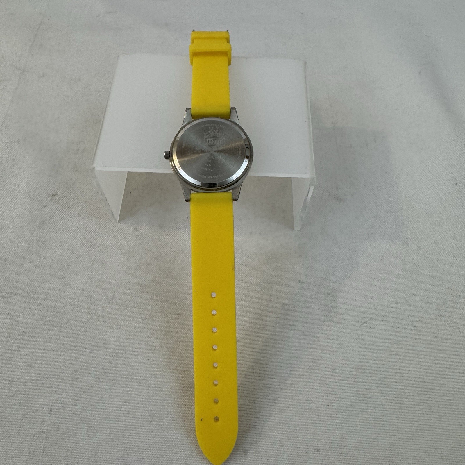 2008 M&M’s Yellow Character Watch Japan Quartz MZB PC21 Replacement Band