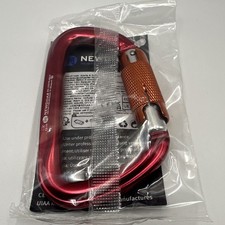 28 kN Auto Locking Climbing Carabiner D Shape 08/29