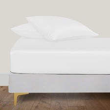 Fitted Sheet Queen Size Only, 300 Thread Count, Viscose Derived from Bamboo C...