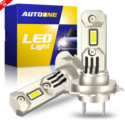 2/3/4x H7 LED Headlight Bulb Conversion Kit Hi/Lo Beam Super Bright 6500K White