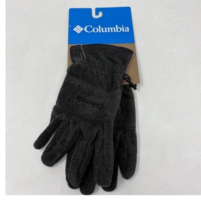 Columbia Fleece Gloves Charcoal Grey Adult Winter