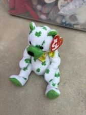 Ty Beanie Baby Clover Bear - 2001 Irish Y70
